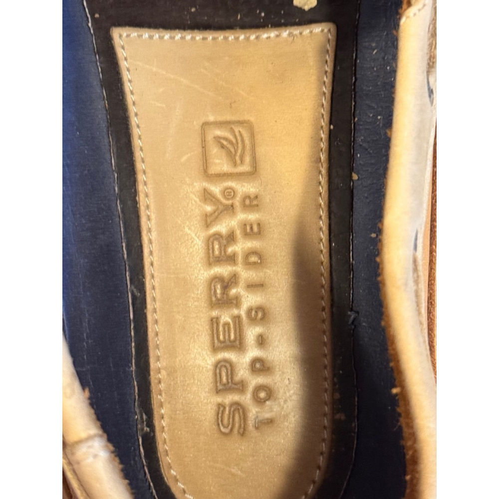 SPERRY TOP-SIDER MEN'S MAKO COLLECTION 2-EYE CANOE MOC BOATS SIZE 10M - Picture 8 of 10